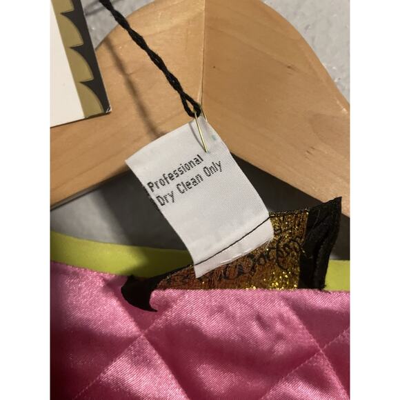 Bob Mackie Wearable Art Womens Quilted Jacket Large Colorful Silk Open Front Art - Picture 5 of 10